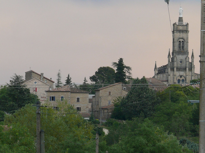 Exterior & Views 2, Auberge de la Couronne, Ardèche