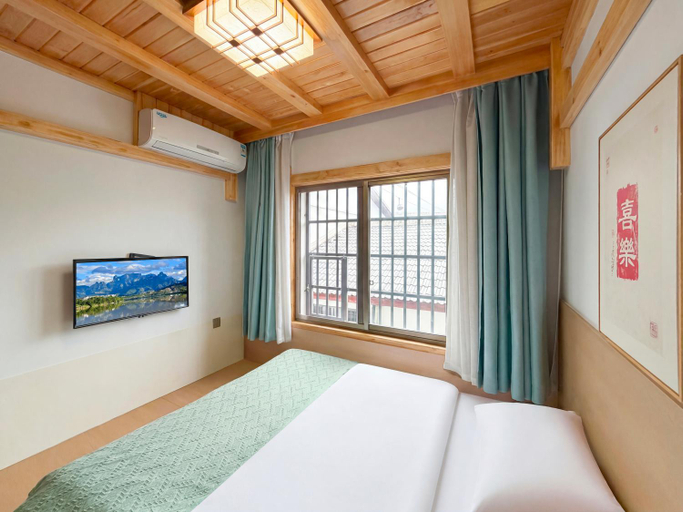 Bedroom, Just wait for you- English reception-Ticket reservation, Zhangjiajie