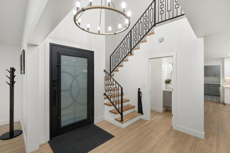 Interior entrance