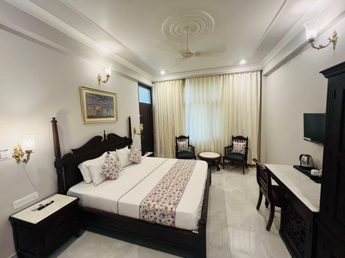 Bedroom 2, Chitawa Haveli - A Luxury Heritage Hotel, Jaipur