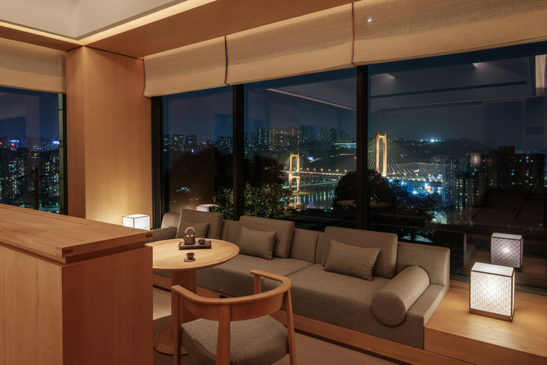 View from room 3, yeelen resort, Chongqing