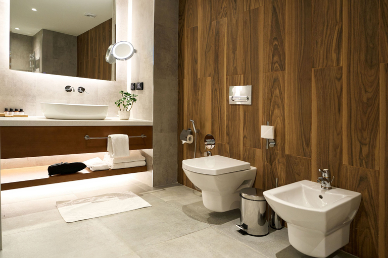 Bathroom 5, Qafqaz Riverside Resort Hotel, Qəbələ