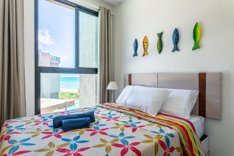 Room 4, FlatCarneiros-Varanda com Vista-SH152, Tamandaré