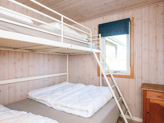 Bedroom 2, 7 Person Holiday Home in Ulfborg, Holstebro
