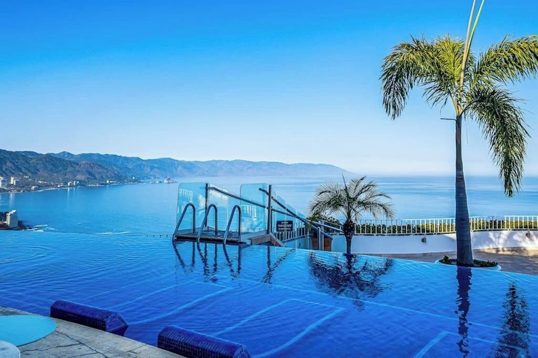 Pool 3, Luxurious Partial Ocean-view Suite With 3 Pools, hot Tub, gym & Balcony, Puerto Vallarta