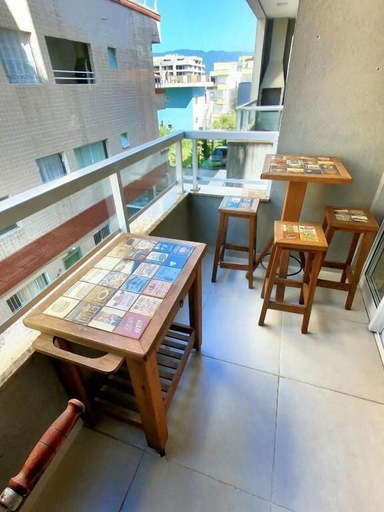 Outdoor dining, APARTAMENTO EXCLUSIVO ITAGUA 700M PRAIA, Ubatuba