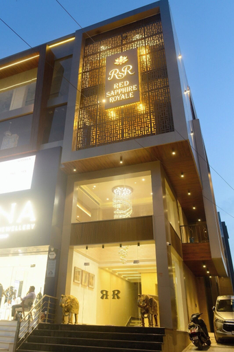 Exterior detail 3, Red Sapphire Royal, Moradabad