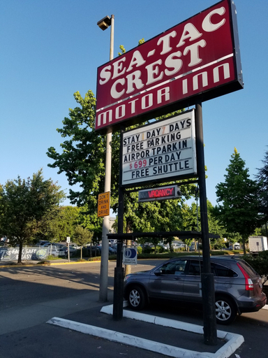 Exterior & Views, Sea-Tac Crest Motor Inn, SeaTac