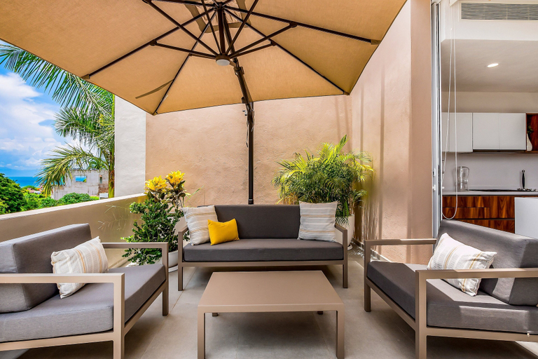 Terrace/patio 5, Ocean-view Getaway With Patio, Grill, Roof Deck, & On-site Pools, Compostela