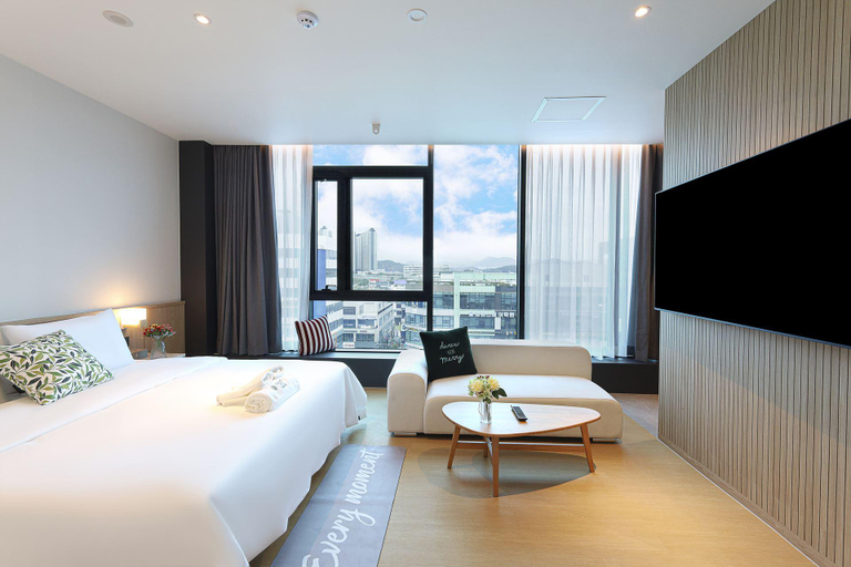 Bedroom 2, Gimhae Brown Dot Hotel Yulha Branch, Gimhae