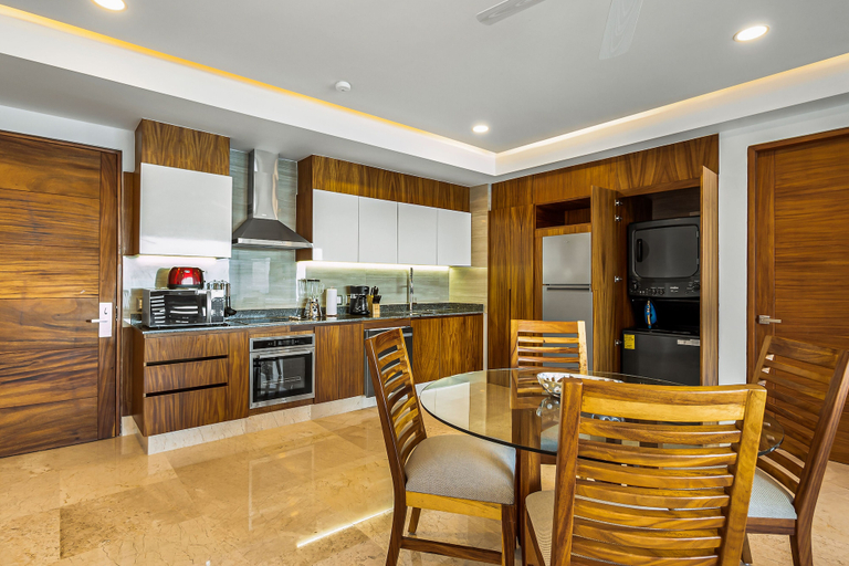 Private kitchen 4, Blue Horizon 303 @ Residences Condo in Puerto Vallarta, Puerto Vallarta