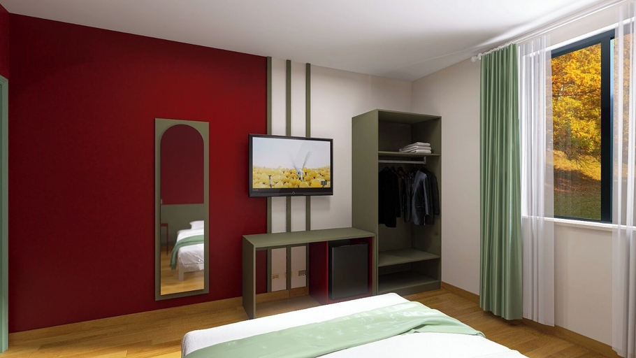 Bedroom 4, HC Hotel Cremona Pilgrim's, Cremona