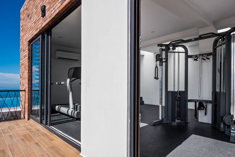 Fitness facility 4, 5th-floor Condo With Partial Ocean Views, Heated Pool, Sauna, Gym, Balcony, W/D, Puerto Vallarta