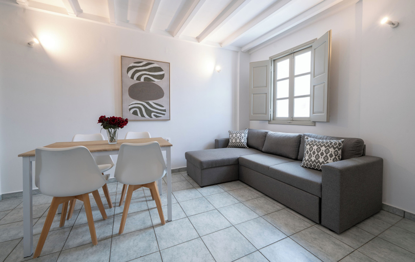 Living area 2, Oia's Square Residences, South Aegean