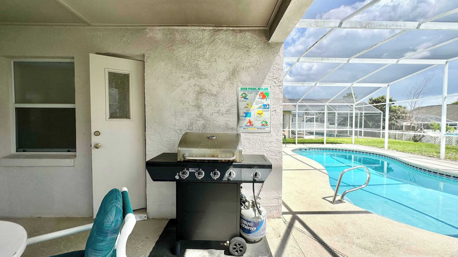 BBQ/picnic area, Sunlit Splash Private Pool, Osceola