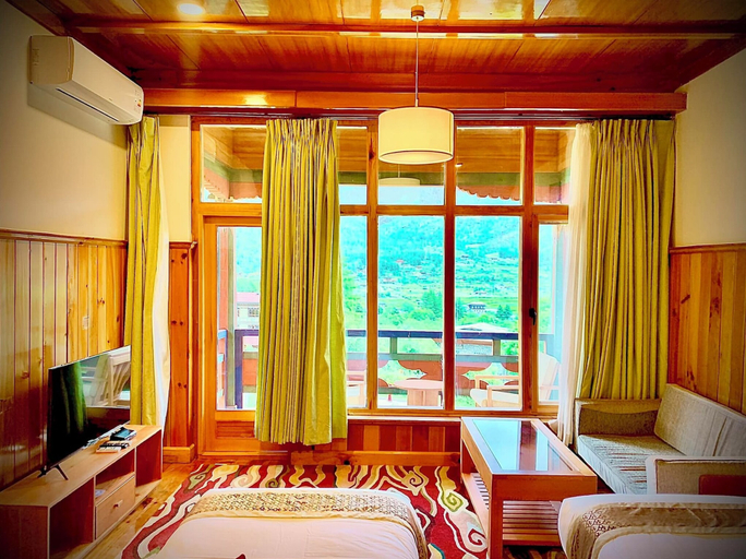 Bedroom 2, Tenzinling Resort, Lamgong