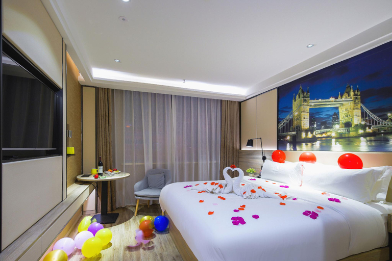 Bedroom 2, Vienna Classic Hotel Guangdong Zhanjiang Xuwen Haian Port, Zhanjiang