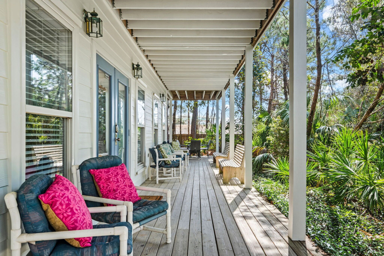 Terrace/patio 3, Sugar Paws - 200 Yards to Beach - Community Pool, Walton