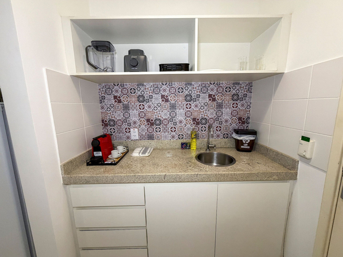Private kitchen, Hotel Fusion Apart-hotel, Brasília
