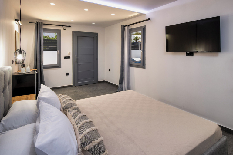 Bedroom 4, Potamida Suites, South Aegean