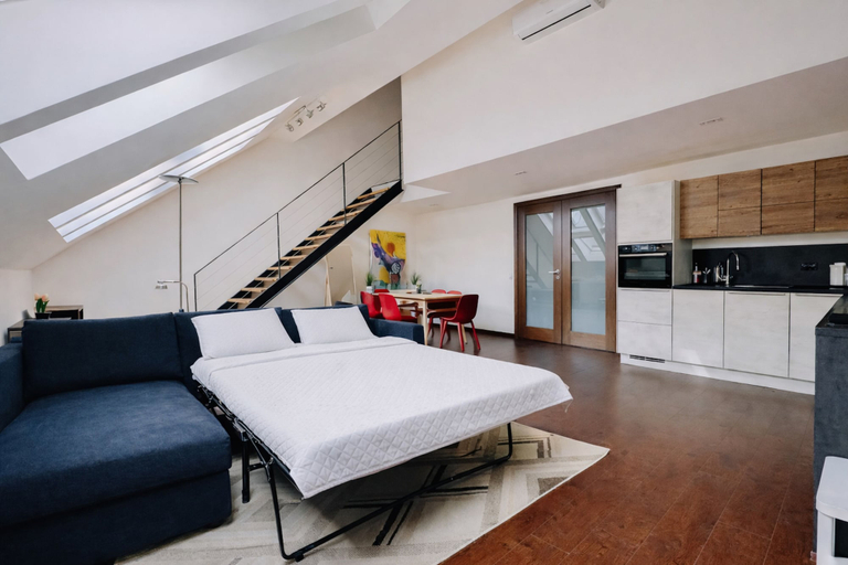 Bedroom 3, Loft Jecna 43 Prague, Praha 1