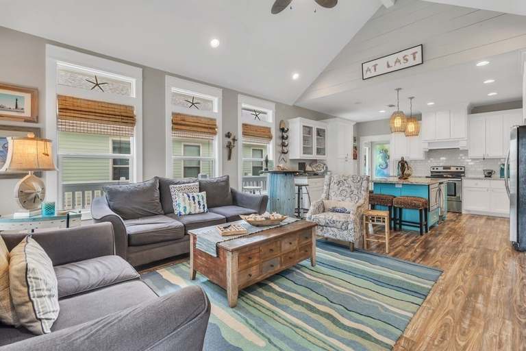 Living area 4, At Last 3 Bedroom Home by RedAwning, Galveston