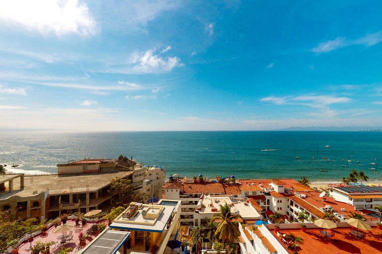 Beach/ocean view, Modern & Bright Condo With Ocean Views & Pool - Walk to the Beach, Puerto Vallarta
