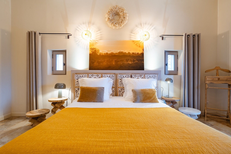 Bedroom 2, Mas du Couvin - maison d'hôtes Camargue, Bouches-du-Rhône