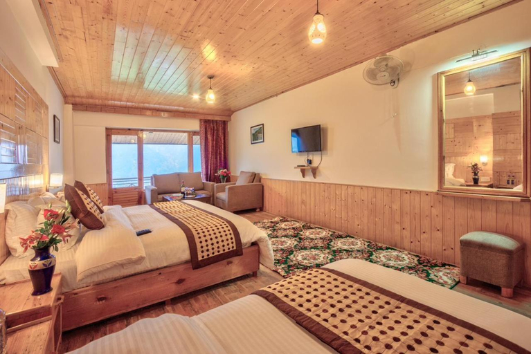 Bedroom 2, Vyas Vatika By Aero Stays, Kullu