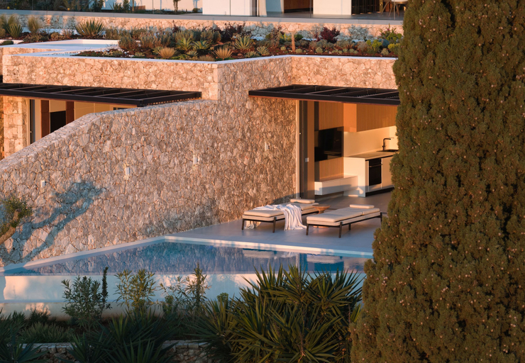 Front of property 4, Doci Kelios Suites with private pool, Ionian Islands