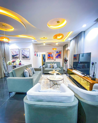 Living area 5, Miestilo Apartment, Egbedore