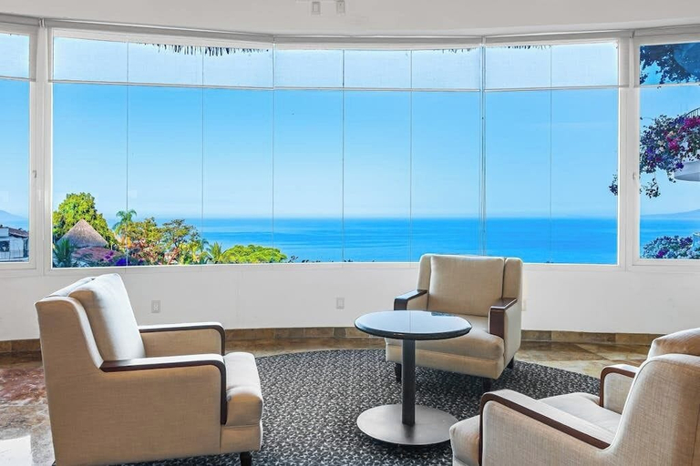 Interior 3, Modern Hillside Suite With Balcony, City View, Pools, gym & Full Kitchen, Puerto Vallarta