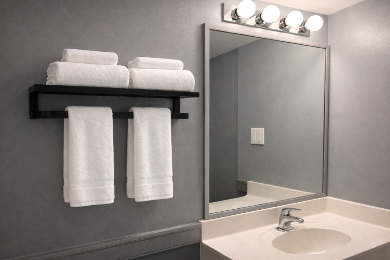 Bathroom 5, Hotel Arlington, Arlington