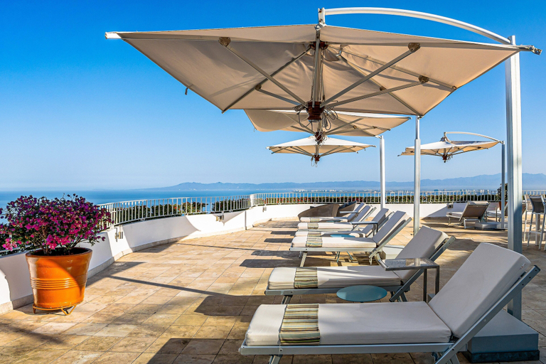 Terrace/patio 3, Upscale Bayview Villa With hot Tub, Private Terrace, Pool & Stylish Interiors, Puerto Vallarta