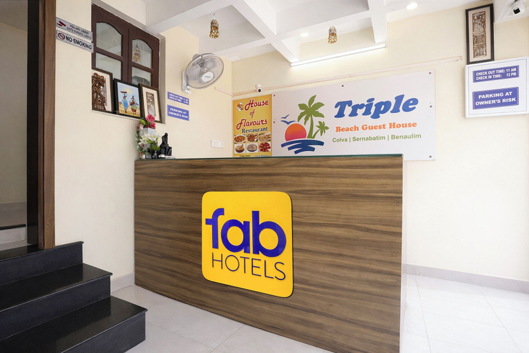 Reception 5, FabHotel Triple Beach House - Nr. Benaulim Beach, North Goa