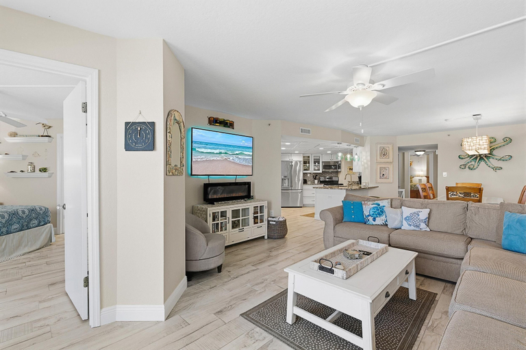 Living area 3, Seascape Towers 624, Volusia