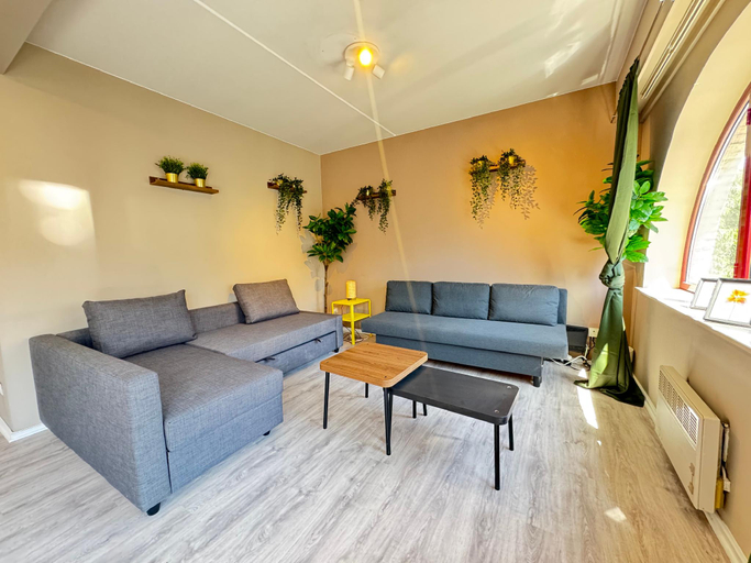 Interior view 4, Apartment in Antwerp with garden view, Antwerpen
