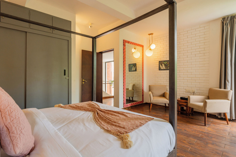 Room 4, Alaya Stays Villa Lushe 3 BHK Villa, North Goa