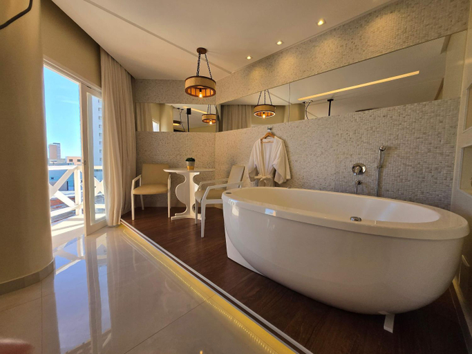 Bathroom 4, Jatoba Praia Hotel, Aracaju