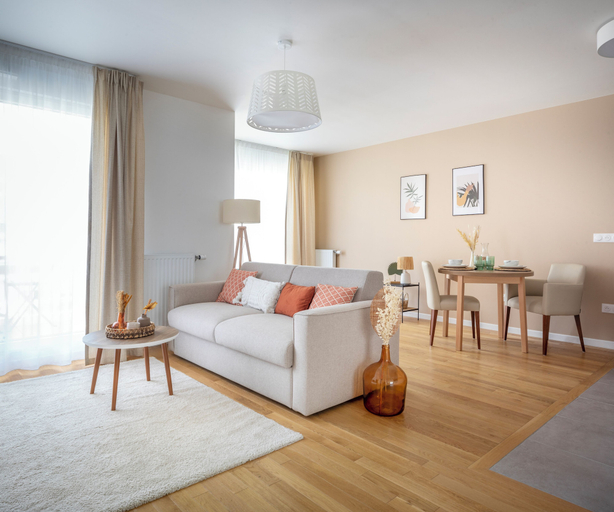 Living room 3, Zenao Appart'hôtels Clichy, Hauts-de-Seine