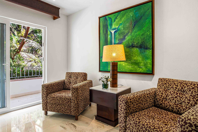 Living area 3, Elegant Multi-level Penthouse With Rooftop Jacuzzi, bay Views, Pool & Game Room, Puerto Vallarta