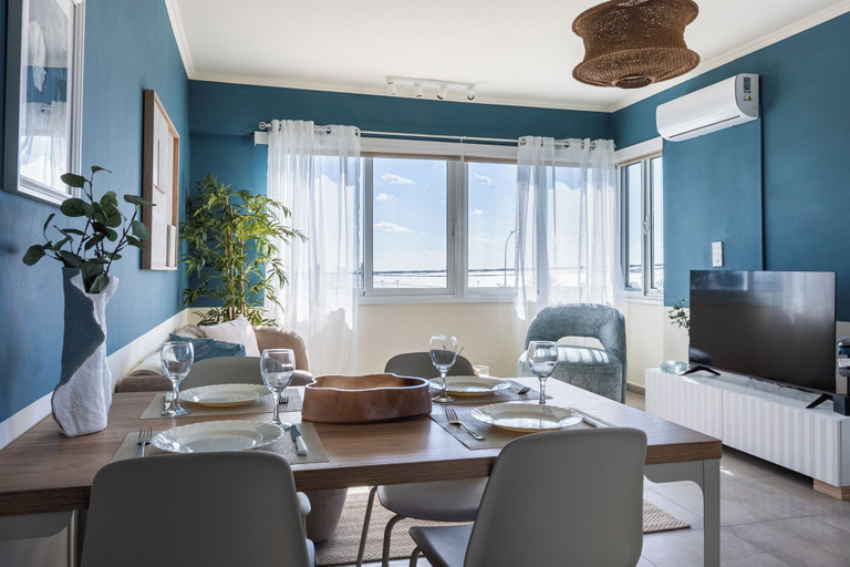 Dining 3, Tyris - 1-BR Apt. & Balcony in Larnaca, Larnaca
