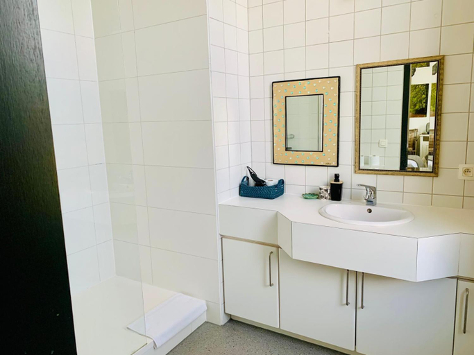 Bathroom 3, De Lotuspoort met Mihr's B&B in de Abdij van Bornem, Antwerpen