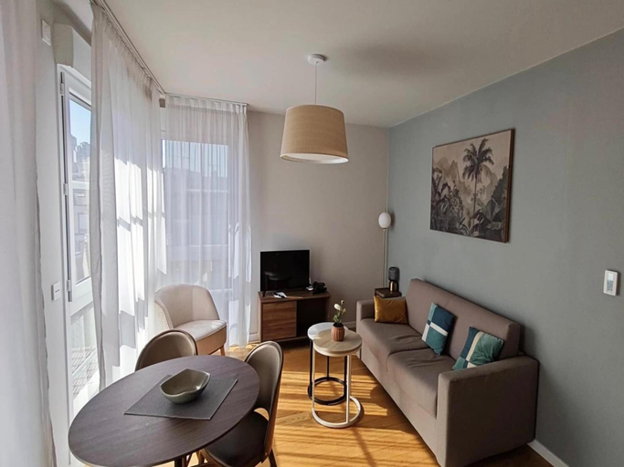 Living room 4, Zenao Appart'hôtels Issy-les-Moulineaux, Hauts-de-Seine