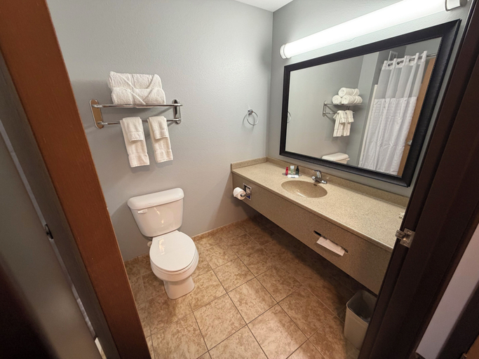 Bathroom 5, American Inn & Suites, Otter Tail