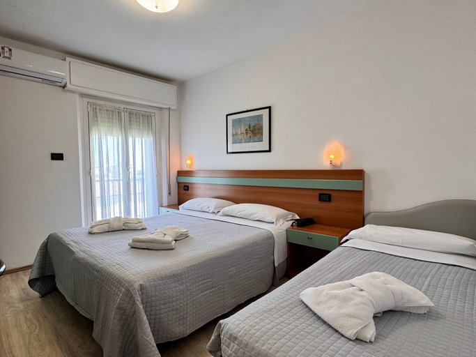 Bedroom 5, Hotel Tre Stelle, Rimini