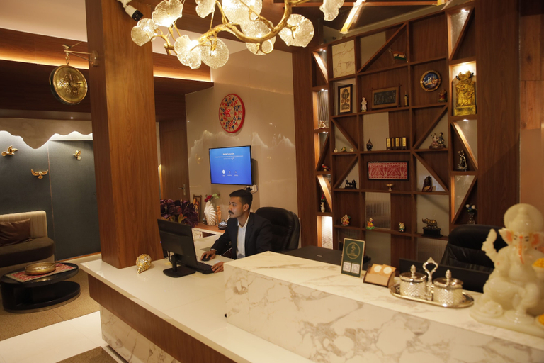 Lobby, Hotel Subansiri, Dibrugarh