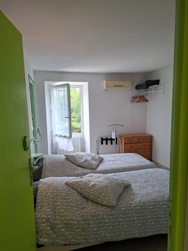 Bedroom 3, Auberge de la Couronne, Ardèche