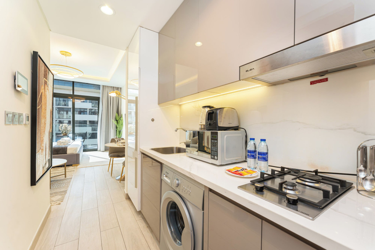 Private kitchen 5, PVH - Azizi Riviera 13 - Modern Studio, Dubai
