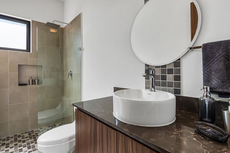Bathroom, Serene Gated Retreat With Pool & Lush Gardens Your Perfect Couple Getaway, Puerto Vallarta